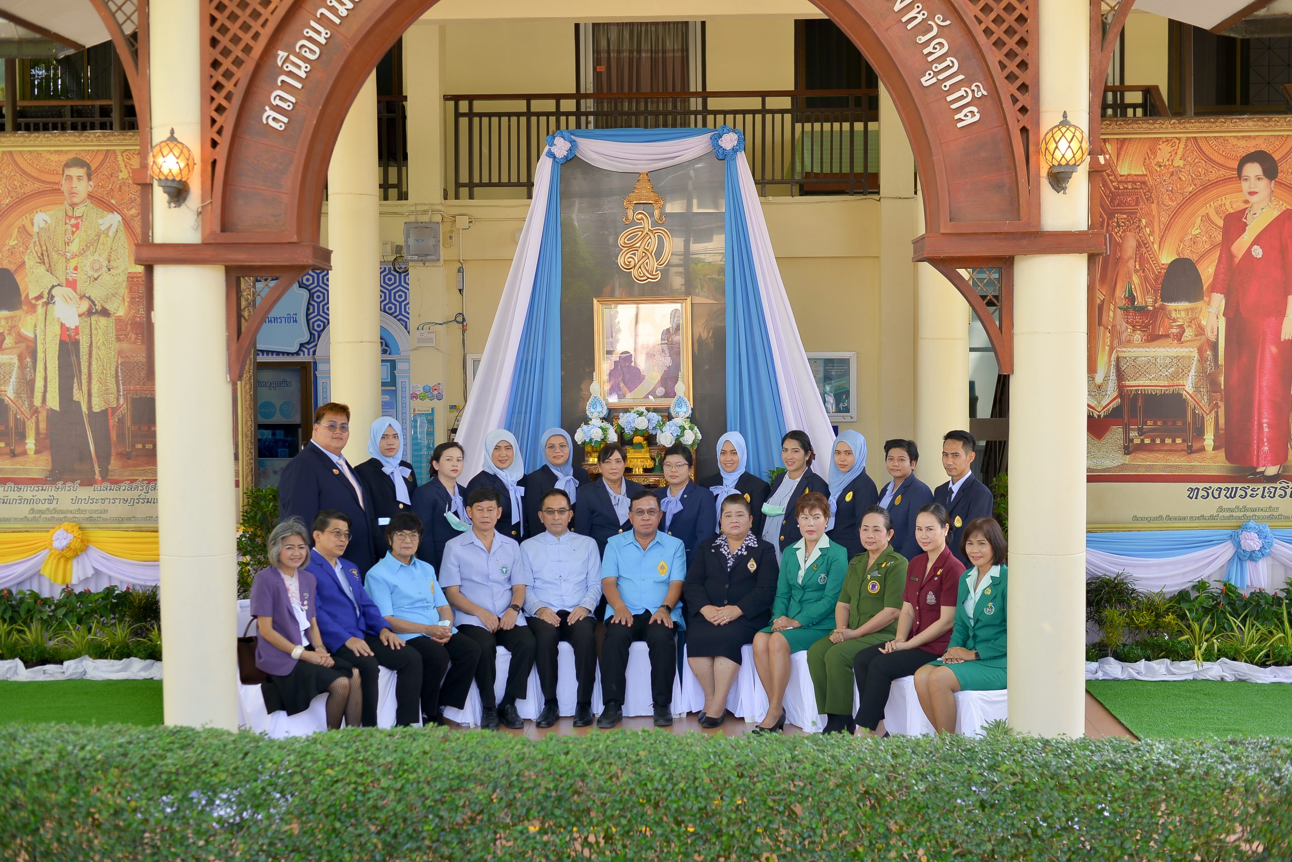 ตรวจเยี่ยมเสริมพลัง สถานีอนามัยเฉลิมพระเกียรติ ๖๐ พรรษา นวมินทราชินี ตำบลฉลอง